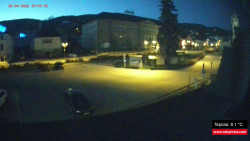 Střed obce Rokytnice nad Jizerou