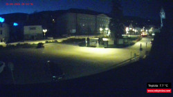 Střed obce Rokytnice nad Jizerou