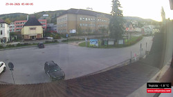 Střed obce Rokytnice nad Jizerou