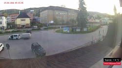 Střed obce Rokytnice nad Jizerou