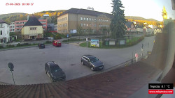 Střed obce Rokytnice nad Jizerou