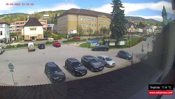 Střed obce Rokytnice nad Jizerou