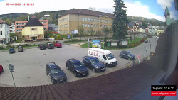 Střed obce Rokytnice nad Jizerou