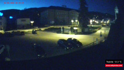 Střed obce Rokytnice nad Jizerou