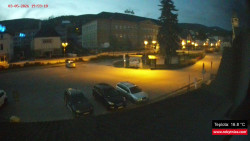 Střed obce Rokytnice nad Jizerou