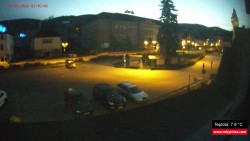 Střed obce Rokytnice nad Jizerou