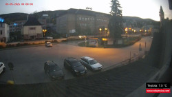 Střed obce Rokytnice nad Jizerou