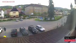 Střed obce Rokytnice nad Jizerou