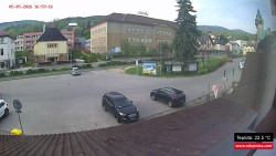 Střed obce Rokytnice nad Jizerou