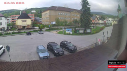 Střed obce Rokytnice nad Jizerou