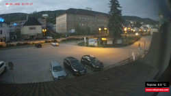 Střed obce Rokytnice nad Jizerou