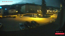 Střed obce Rokytnice nad Jizerou