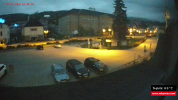 Střed obce Rokytnice nad Jizerou