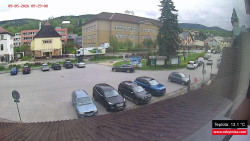 Střed obce Rokytnice nad Jizerou