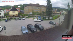 Střed obce Rokytnice nad Jizerou