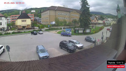 Střed obce Rokytnice nad Jizerou