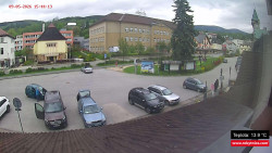 Střed obce Rokytnice nad Jizerou