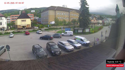 Střed obce Rokytnice nad Jizerou