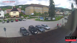 Střed obce Rokytnice nad Jizerou
