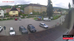 Střed obce Rokytnice nad Jizerou
