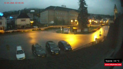 Střed obce Rokytnice nad Jizerou