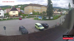 Střed obce Rokytnice nad Jizerou