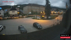 Střed obce Rokytnice nad Jizerou