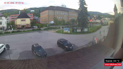 Střed obce Rokytnice nad Jizerou
