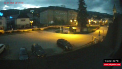 Střed obce Rokytnice nad Jizerou