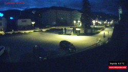 Střed obce Rokytnice nad Jizerou