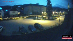 Střed obce Rokytnice nad Jizerou