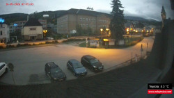 Střed obce Rokytnice nad Jizerou