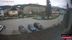 Střed obce Rokytnice nad Jizerou
