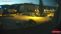 Střed obce Rokytnice nad Jizerou