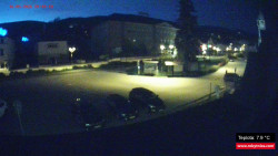 Střed obce Rokytnice nad Jizerou