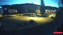 Střed obce Rokytnice nad Jizerou