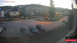 Střed obce Rokytnice nad Jizerou