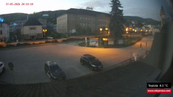 Střed obce Rokytnice nad Jizerou