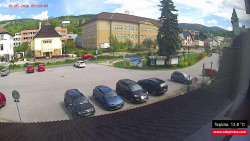 Střed obce Rokytnice nad Jizerou