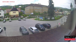 Střed obce Rokytnice nad Jizerou