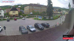 Střed obce Rokytnice nad Jizerou