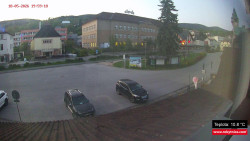 Střed obce Rokytnice nad Jizerou