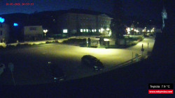 Střed obce Rokytnice nad Jizerou