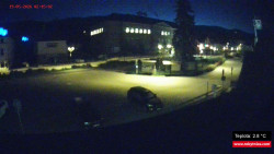 Střed obce Rokytnice nad Jizerou