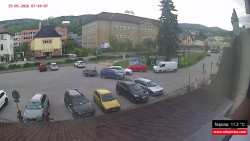 Střed obce Rokytnice nad Jizerou