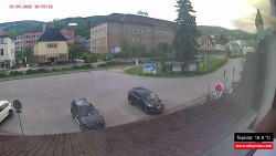 Střed obce Rokytnice nad Jizerou