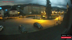 Střed obce Rokytnice nad Jizerou