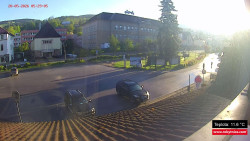 Střed obce Rokytnice nad Jizerou