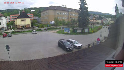Střed obce Rokytnice nad Jizerou