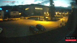 Střed obce Rokytnice nad Jizerou